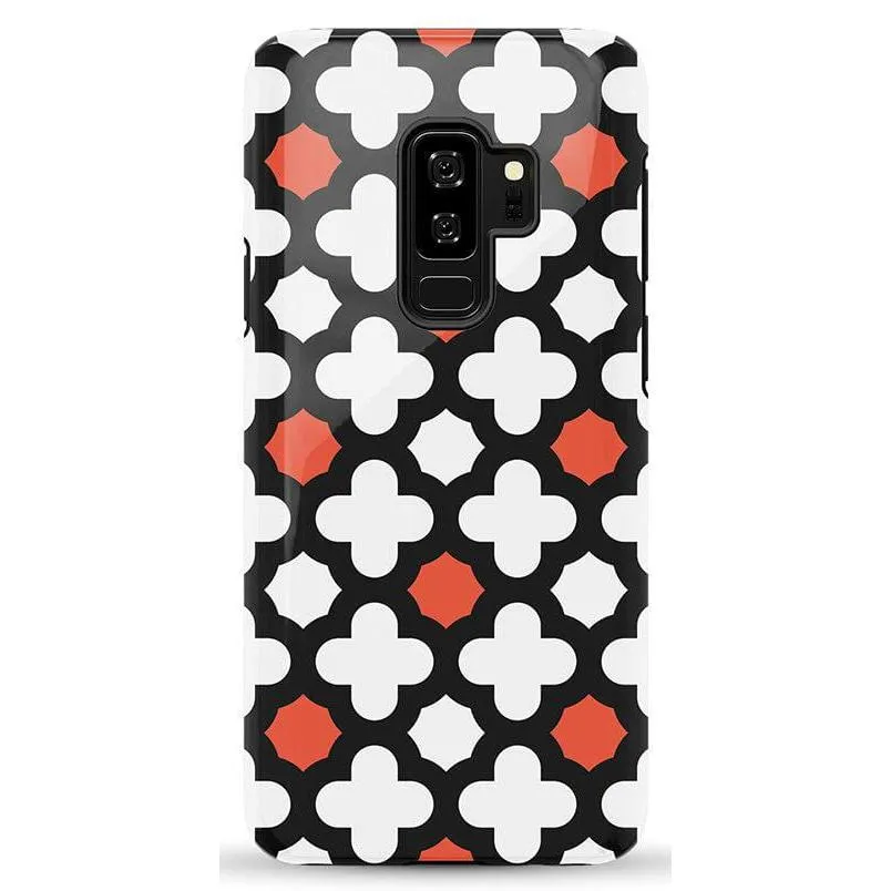 BestSelling Red Lattice Tile | High Contrast Design Case  Limited Stock!