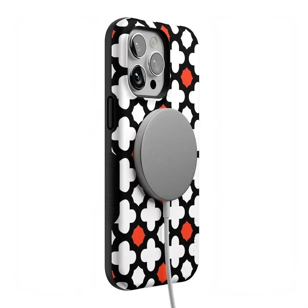 BestSelling Red Lattice Tile | High Contrast Design Case  Limited Stock!