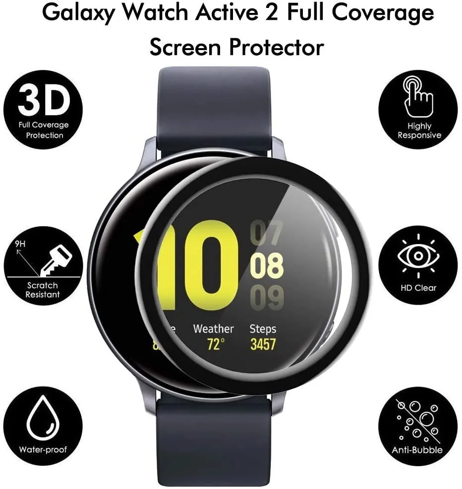 BestSelling Samsung Galaxy Watch Active 2 44mm screen protector  Limited Availability!