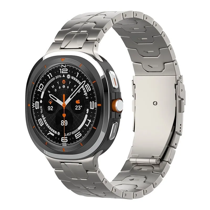BestSelling Samsung Galaxy Watch Ultra 'Iron' Titanium Strap (Titanium)  Last Few Pieces!