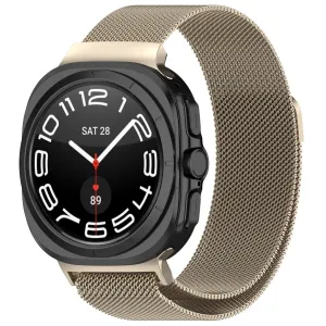 BestSelling Samsung Galaxy Watch Ultra Milanese Strap (Starlight)  Limited Availability!