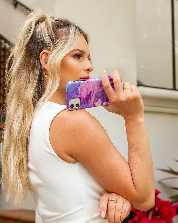 BestSelling Tie Dying Over You | Purple Marble iPhone Case  Almost Gone!