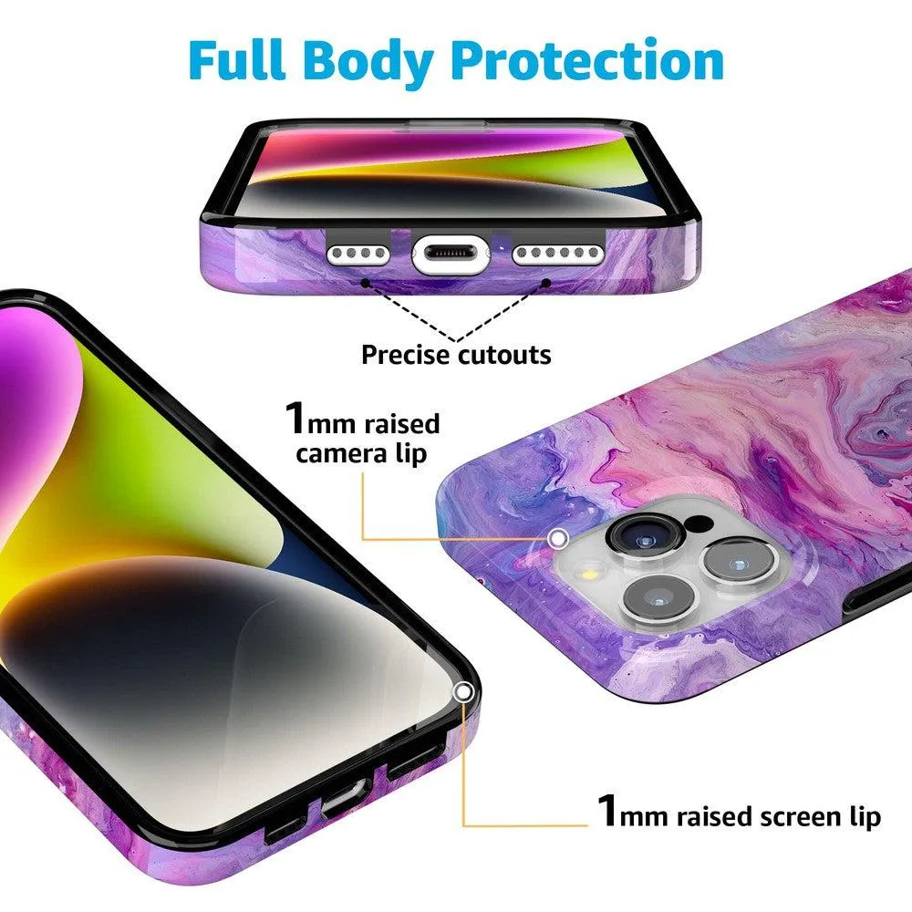 BestSelling Tie Dying Over You | Purple Marble iPhone Case  Almost Gone!