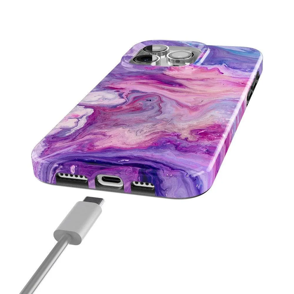 BestSelling Tie Dying Over You | Purple Marble iPhone Case  Almost Gone!