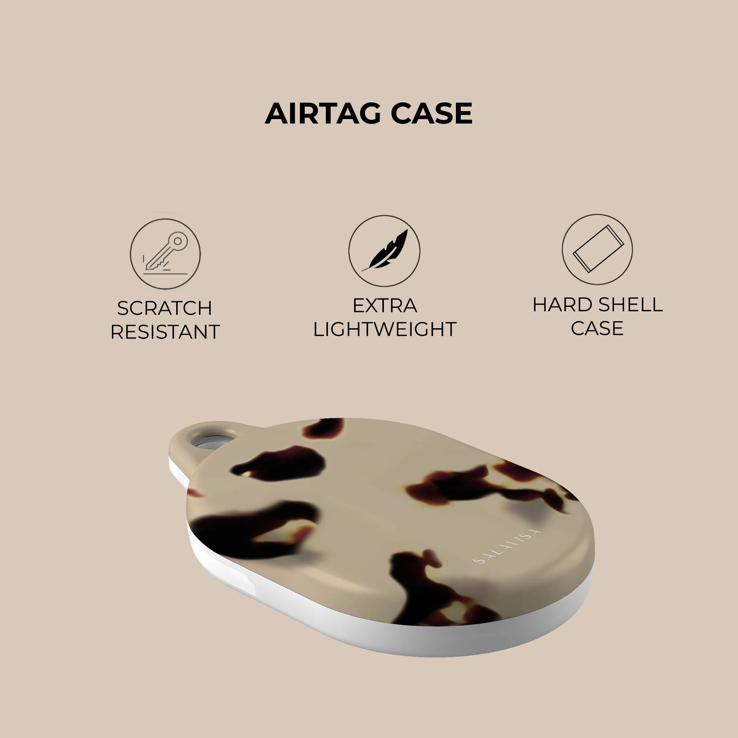BestSelling Tortoise Crme AirTag Holder  Today Only!