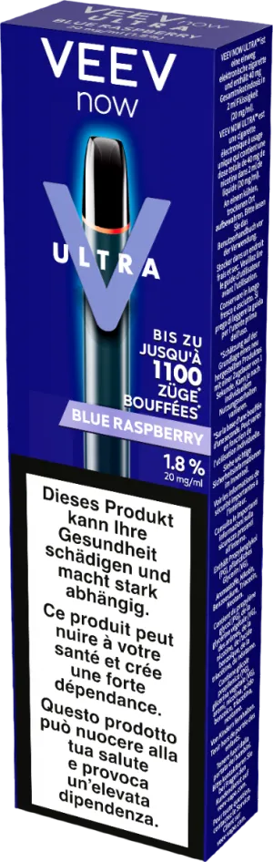 BestSelling Veev Now Ultra Blue Raspberry  Last Few Pieces!