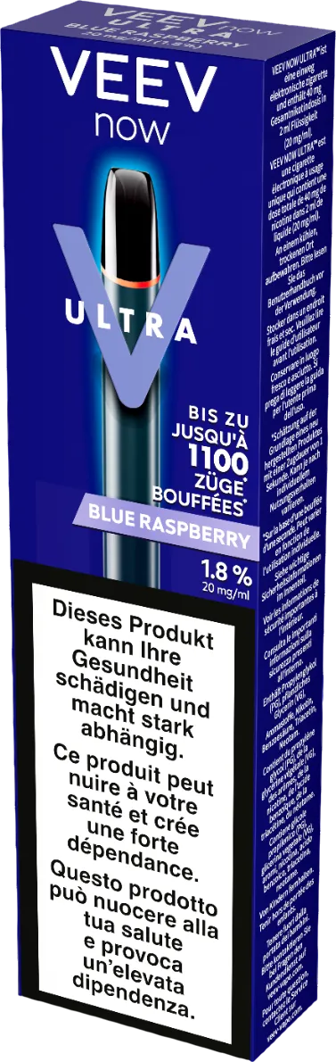 BestSelling Veev Now Ultra Blue Raspberry  Last Few Pieces!