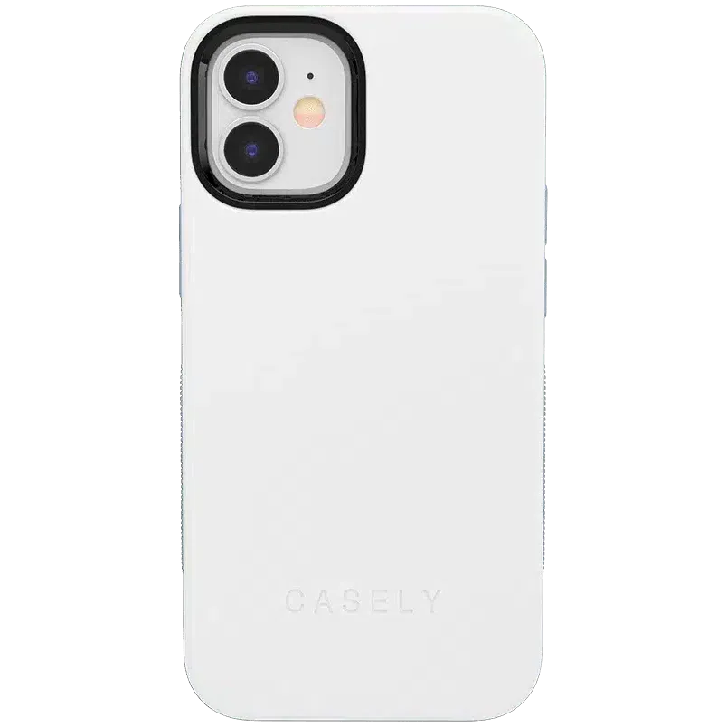 BestSelling White on Light Blue | Ultra-Protective Bold Case  Stylish & Comfortable