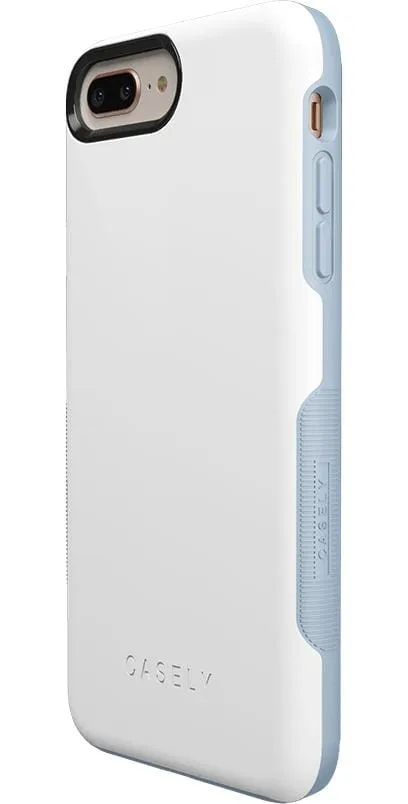 BestSelling White on Light Blue | Ultra-Protective Bold Case  Stylish & Comfortable