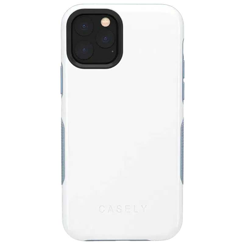 BestSelling White on Light Blue | Ultra-Protective Bold Case  Stylish & Comfortable