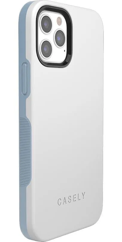 BestSelling White on Light Blue | Ultra-Protective Bold Case  Stylish & Comfortable