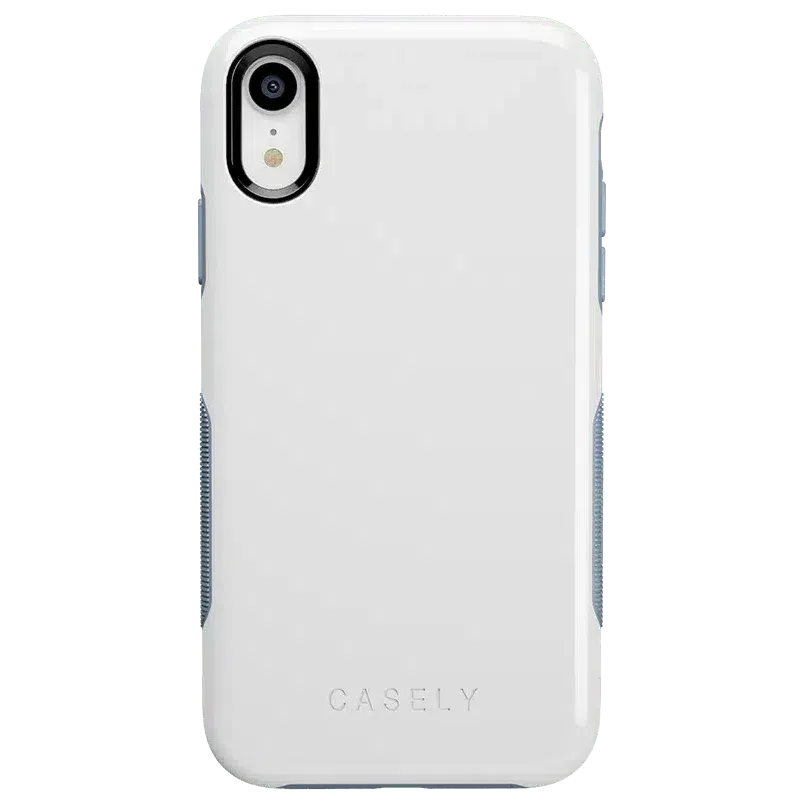BestSelling White on Light Blue | Ultra-Protective Bold Case  Stylish & Comfortable