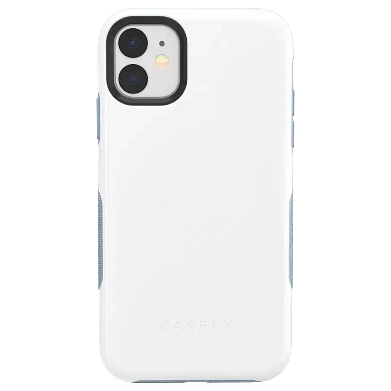 BestSelling White on Light Blue | Ultra-Protective Bold Case  Stylish & Comfortable
