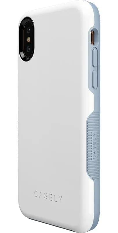 BestSelling White on Light Blue | Ultra-Protective Bold Case  Stylish & Comfortable