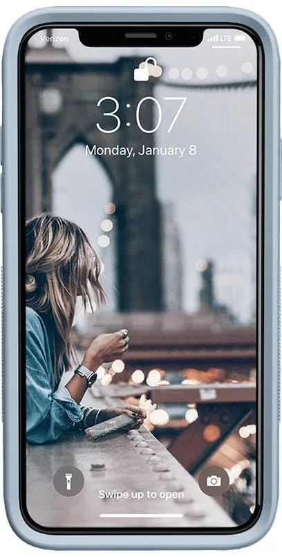 BestSelling White on Light Blue | Ultra-Protective Bold Case  Stylish & Comfortable