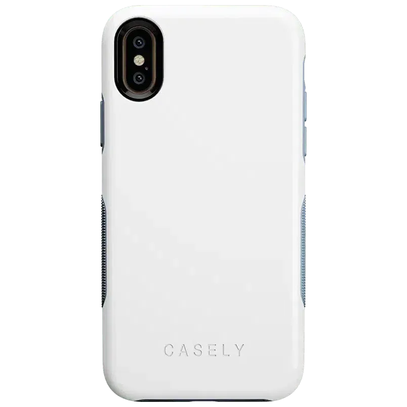 BestSelling White on Light Blue | Ultra-Protective Bold Case  Stylish & Comfortable