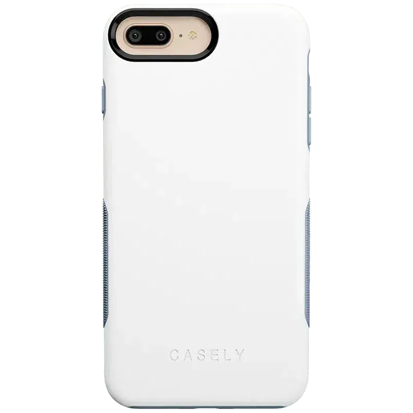 BestSelling White on Light Blue | Ultra-Protective Bold Case  Stylish & Comfortable