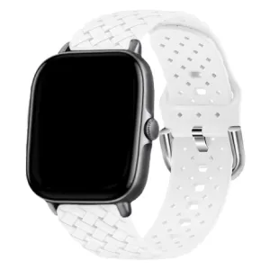 BestSelling Xiaomi Amazfit GTS Braided Silicone Strap (White)  Going Fast!