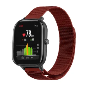 BestSelling Xiaomi Amazfit GTS Milanese Strap (Red)  Today Only!