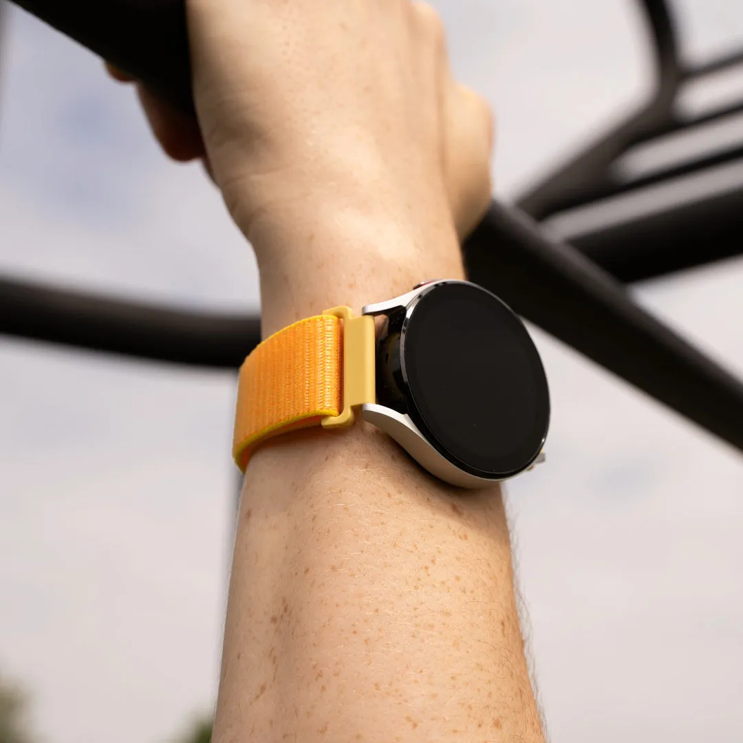BestSelling Xiaomi Amazfit GTS Nylon Strap (Light Yellow)  Today Only!