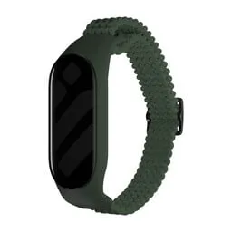 BestSelling Xiaomi Mi Band 6 Braided Strap (Green)  Almost Gone!