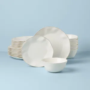 Blue Bay White 24-Piece Dinnerware Set Lenox