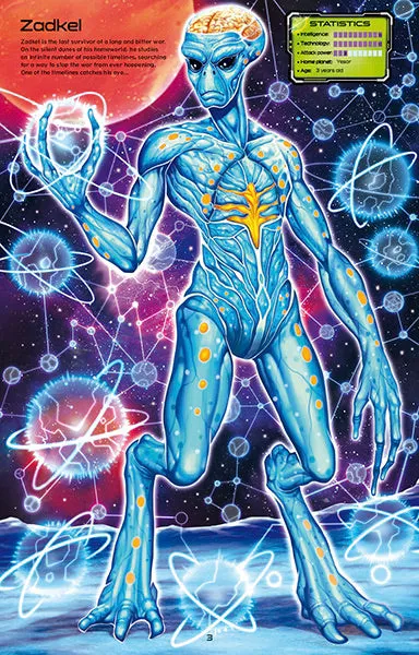 Build Your Own Aliens Sticker Book