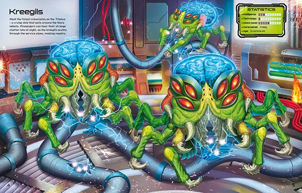 Build Your Own Aliens Sticker Book