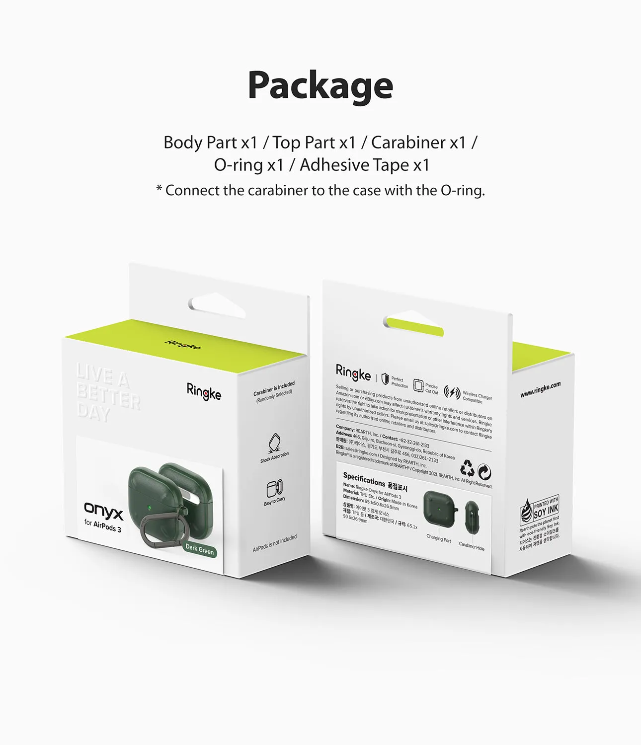 Clearance Price AirPods 3 Case | Onyx  Almost Gone!