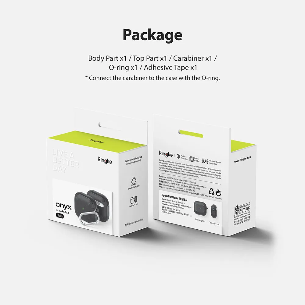 Clearance Price AirPods 3 Case | Onyx  Almost Gone!
