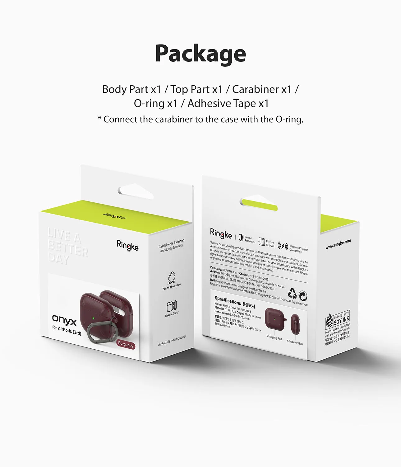 Clearance Price AirPods 3 Case | Onyx  Almost Gone!