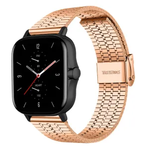 Clearance Price Amazfit GTS 2 Fine Steel Strap (Rose Gold)  Dont Miss Out!