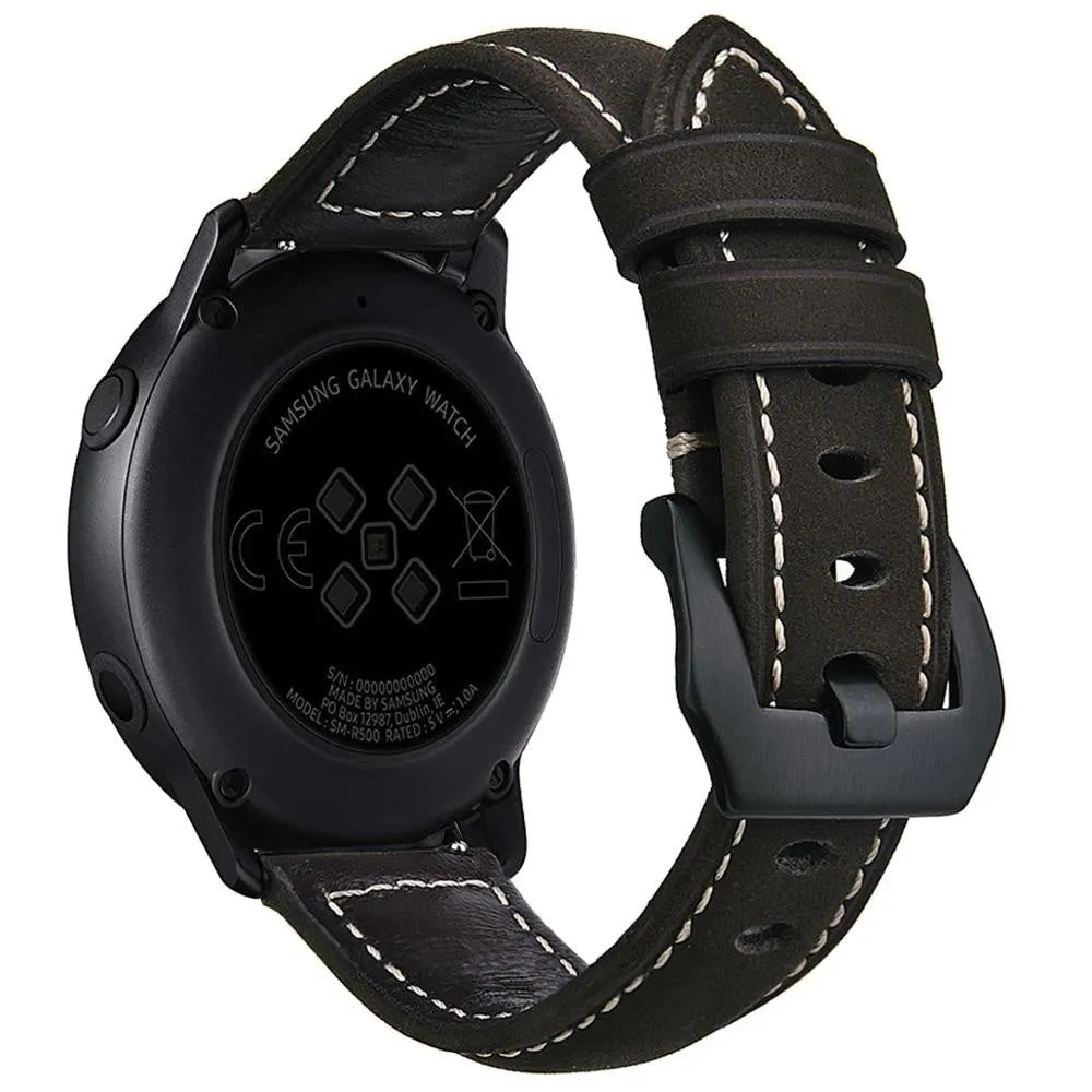 Clearance Price Amazfit GTS 2 Leather Strap (Black)  Dont Miss Out!