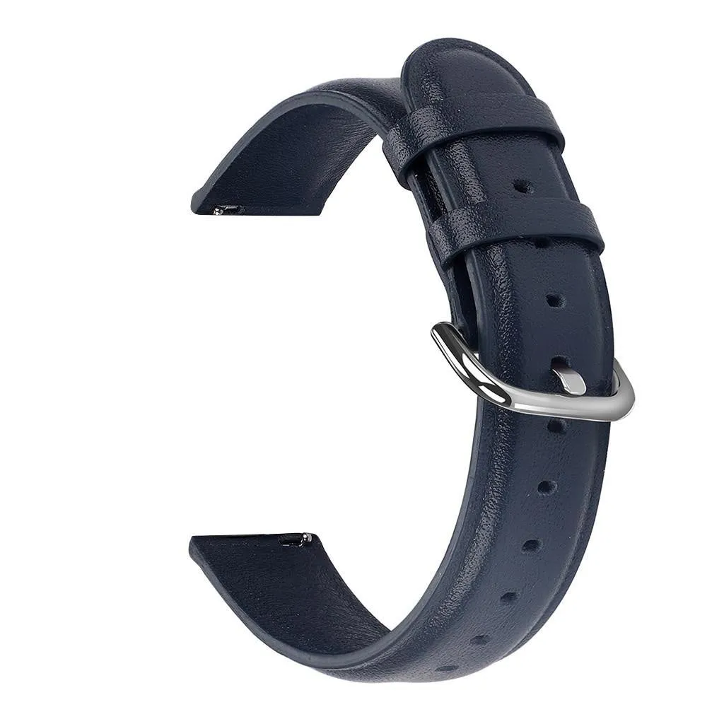 Clearance Price Amazfit GTS 2 Leather Strap (Dark Blue)  Almost Gone!