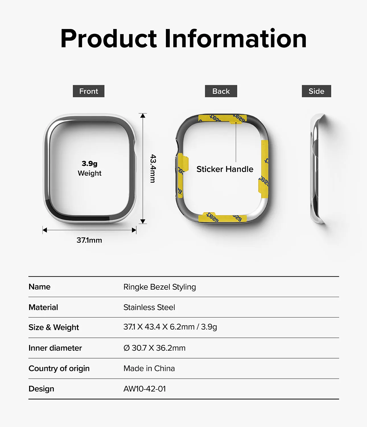 Clearance Price Apple Watch 10 (42mm) Cover | Bezel Styling  Last Chance!