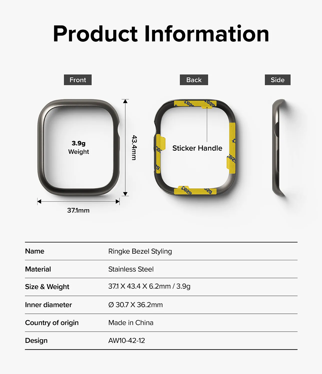 Clearance Price Apple Watch 10 (42mm) Cover | Bezel Styling  Last Chance!