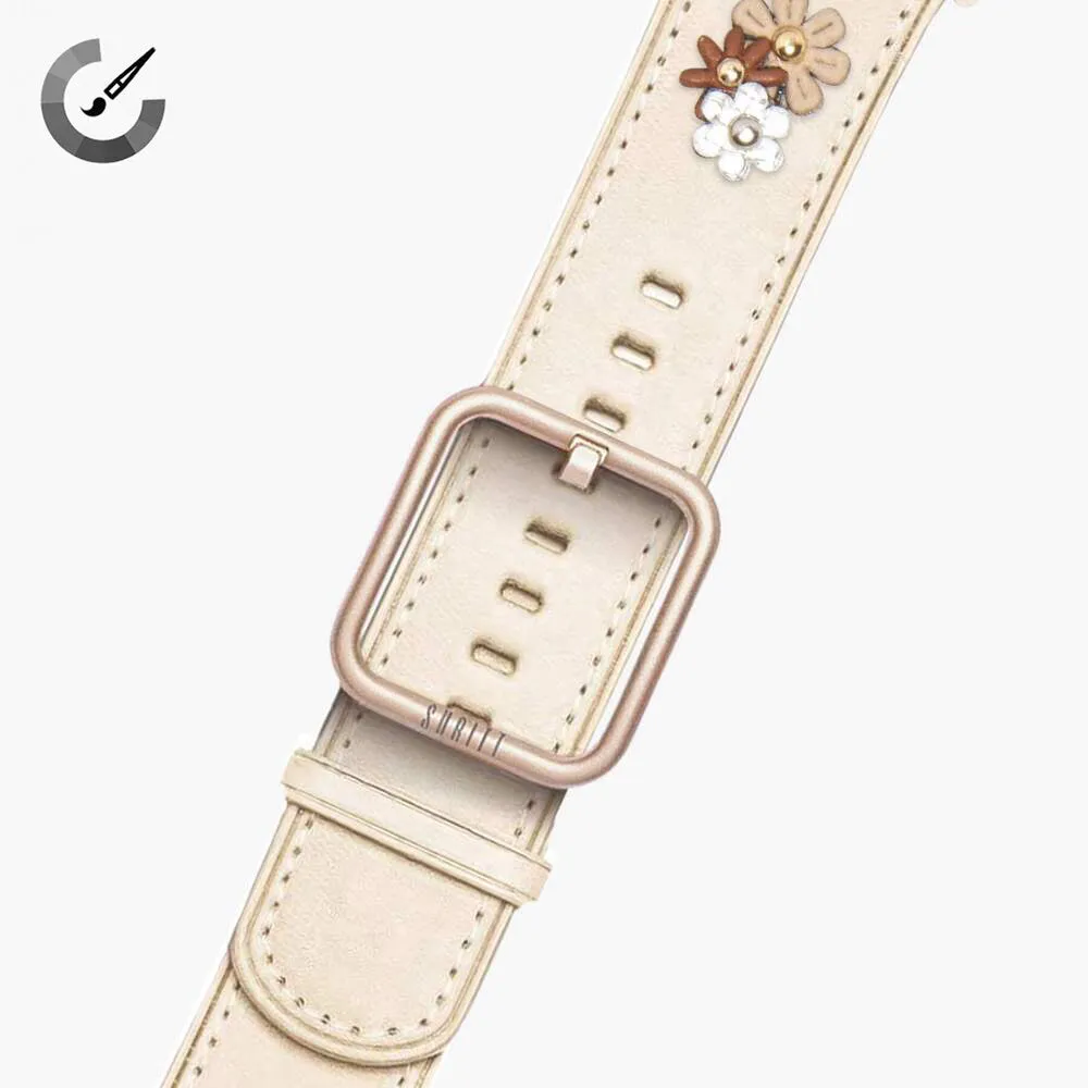 Clearance Price Apple Watch Band Daisy Cream  Ends Soon!