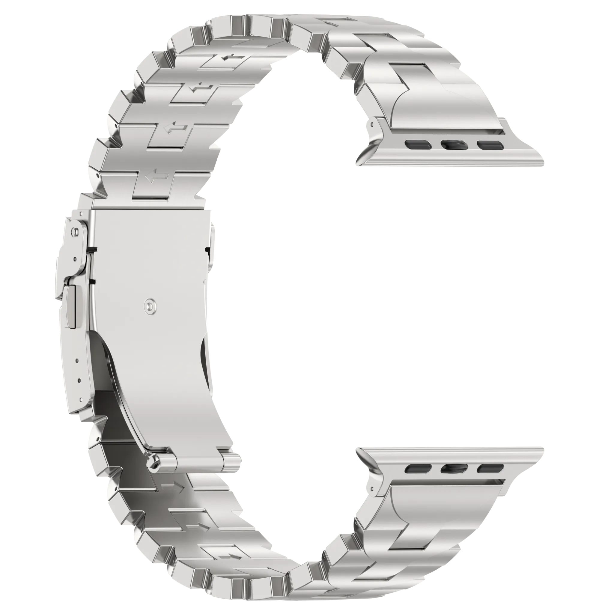 Clearance Price Apple Watch Butterfly Titanium Strap (Silver)  Almost Sold Out!