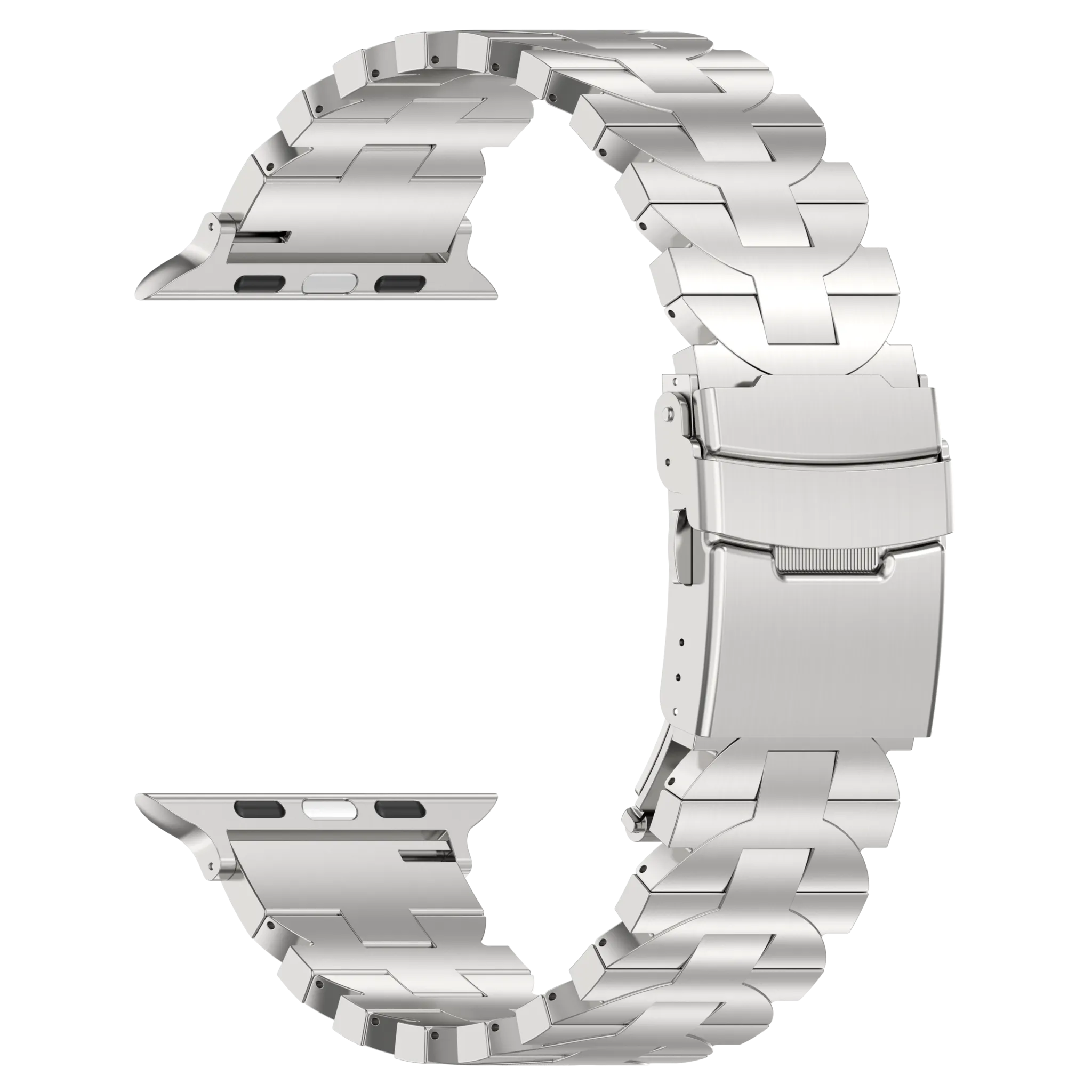 Clearance Price Apple Watch Butterfly Titanium Strap (Silver)  Almost Sold Out!