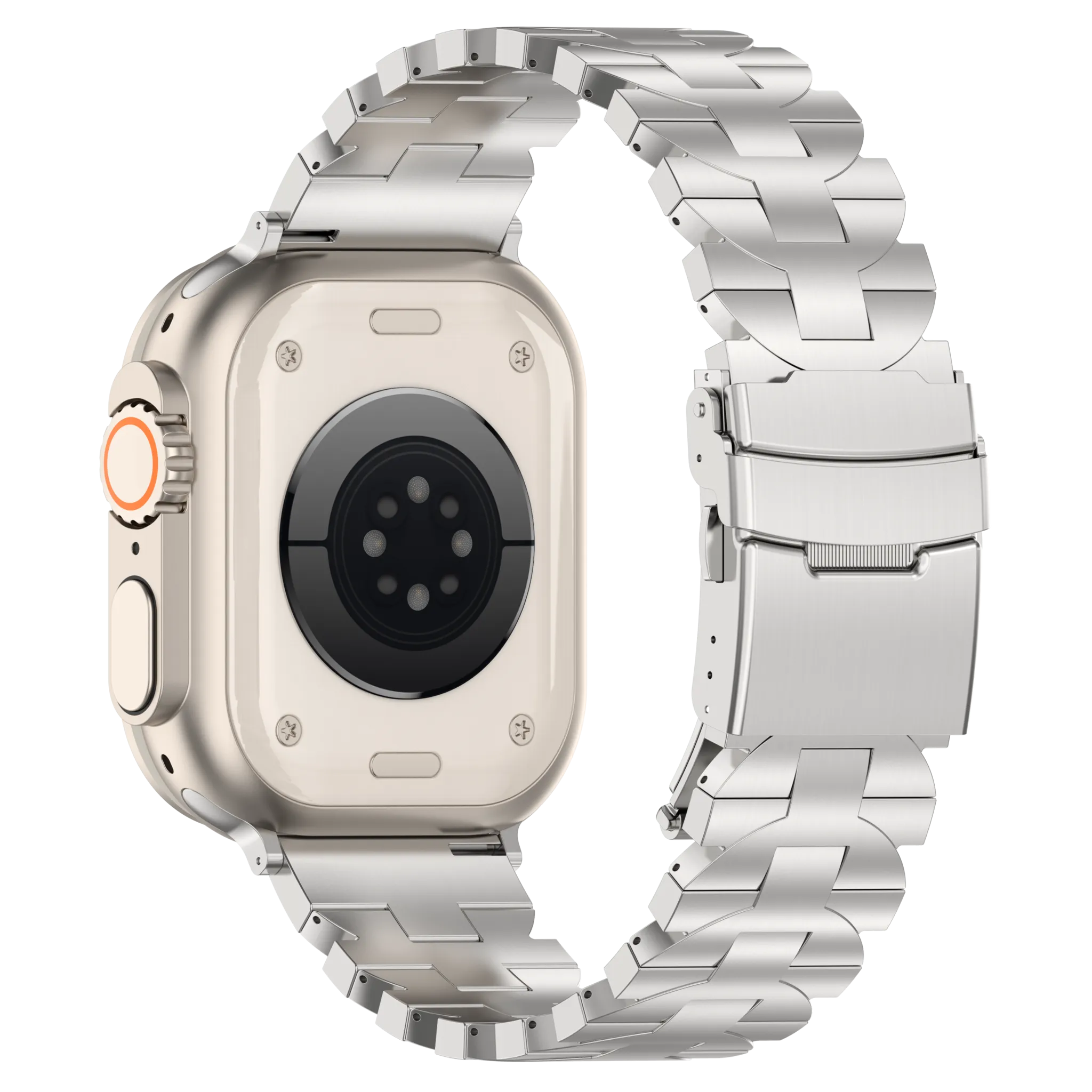 Clearance Price Apple Watch Butterfly Titanium Strap (Silver)  Almost Sold Out!