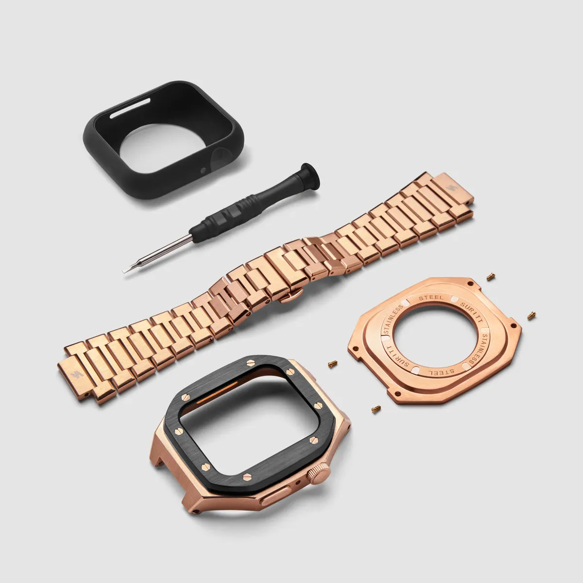 Clearance Price Apple Watch Case Nightfall Rose Gold  Today Only!