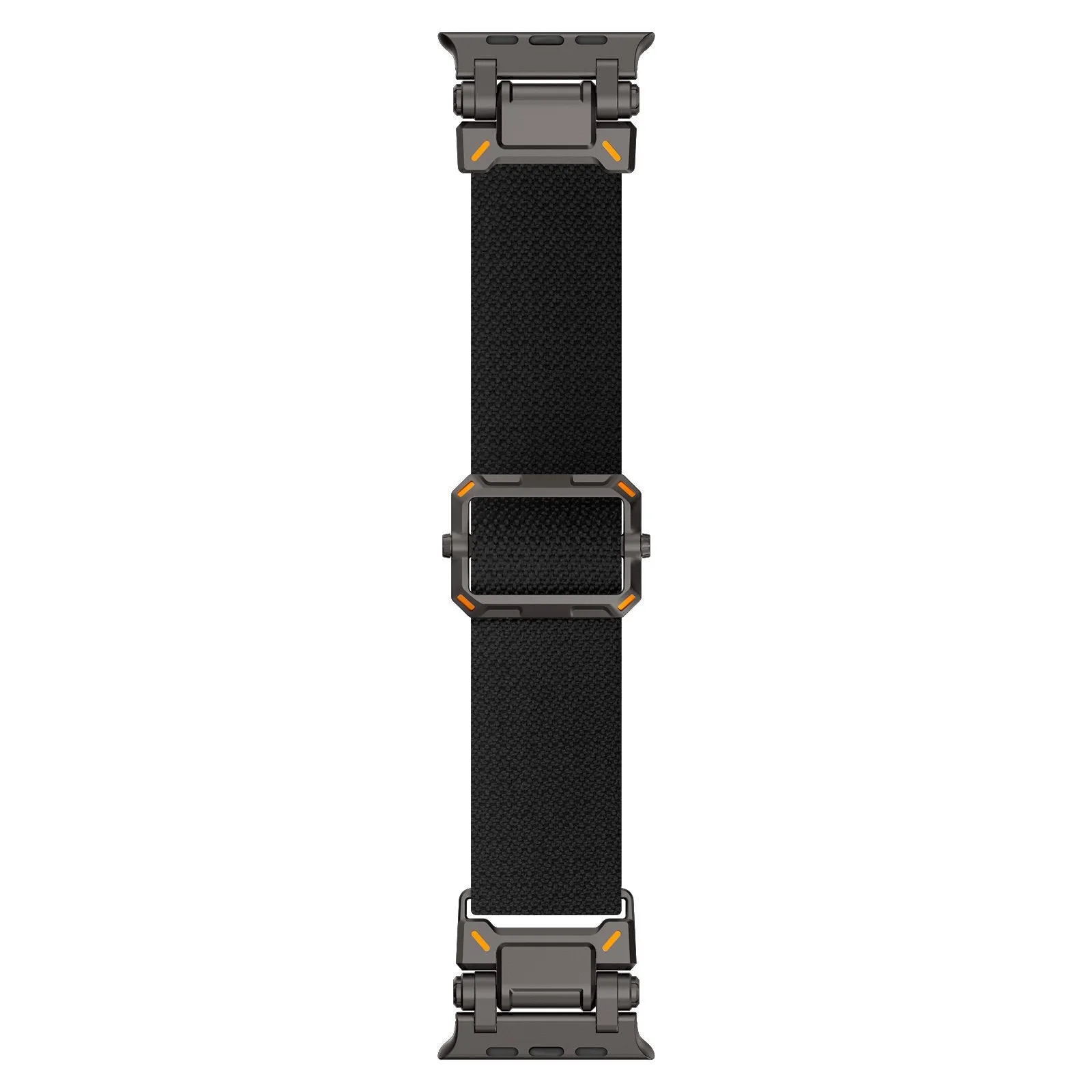 Clearance Price Apple Watch 'Explorer' Polyester Strap (Black met Black)  Today Only!