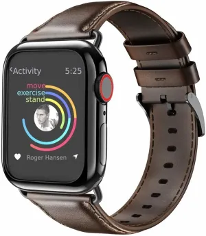 Clearance Price Apple Watch Leather Strap (Dark Brown)  Limited Release!