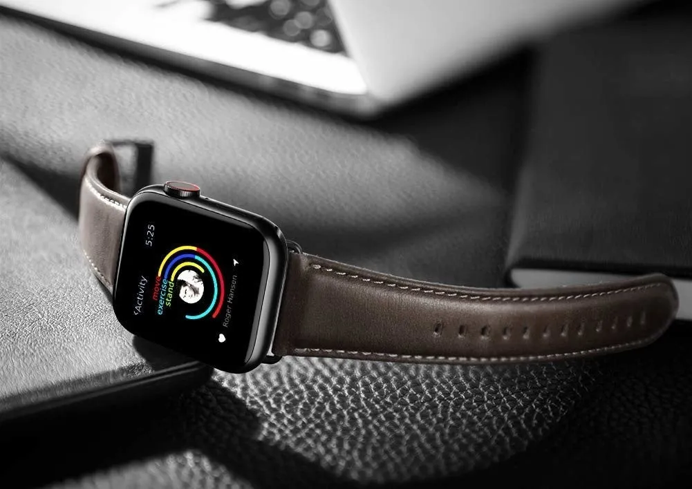 Clearance Price Apple Watch Leather Strap (Dark Brown)  Limited Release!
