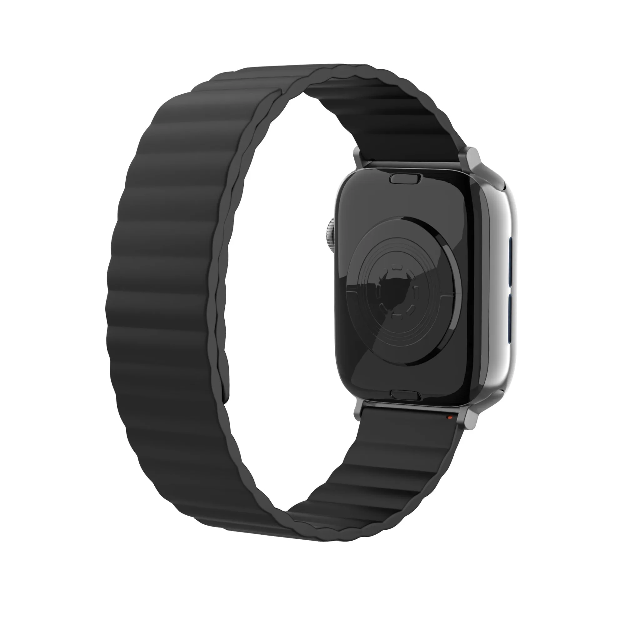 Clearance Price Apple Watch Magnetic Silicone Strap (Black)  Last Few Pieces!