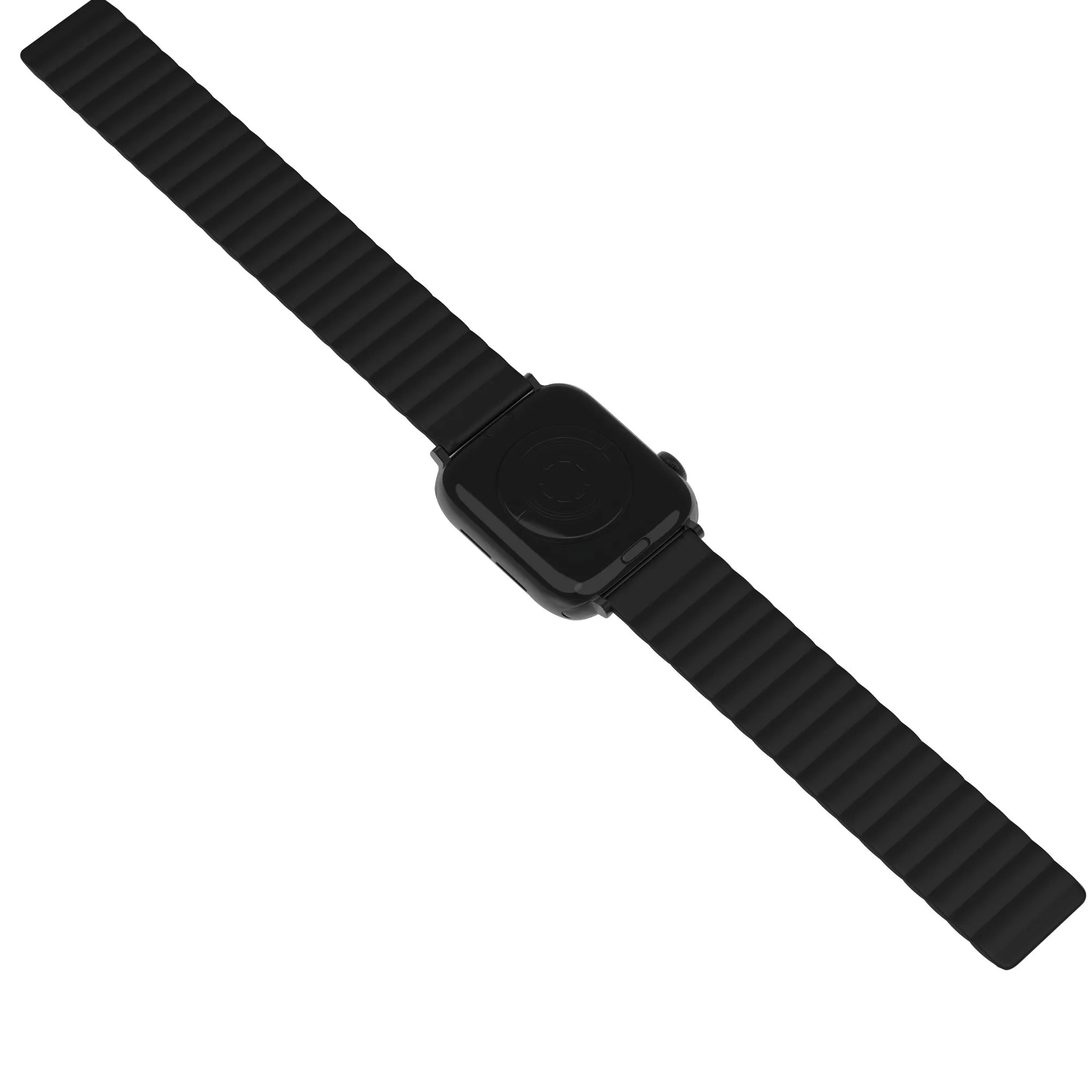 Clearance Price Apple Watch Magnetic Silicone Strap (Black)  Last Few Pieces!