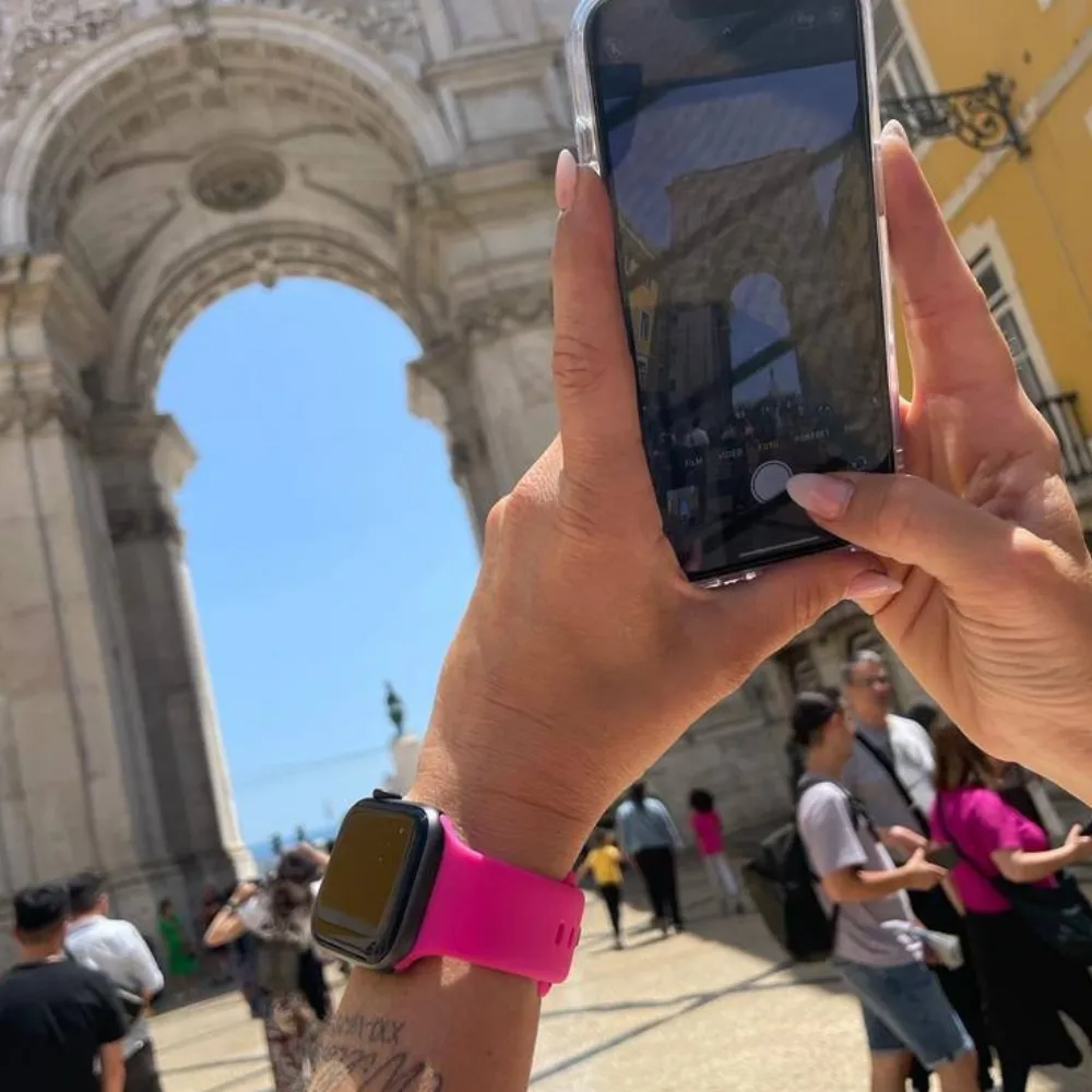 Clearance Price Apple Watch Silicone Strap Classic (Pink)  Almost Gone!