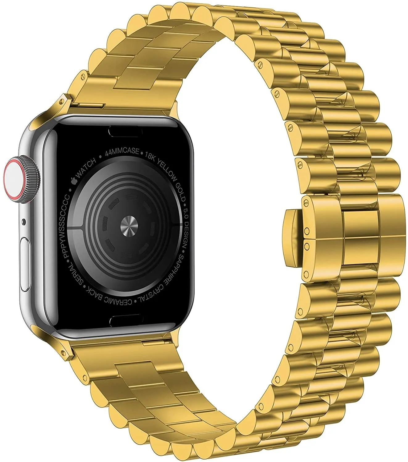 Clearance Price Apple Watch Steel Strap Presidential (Gold)  Almost Gone!