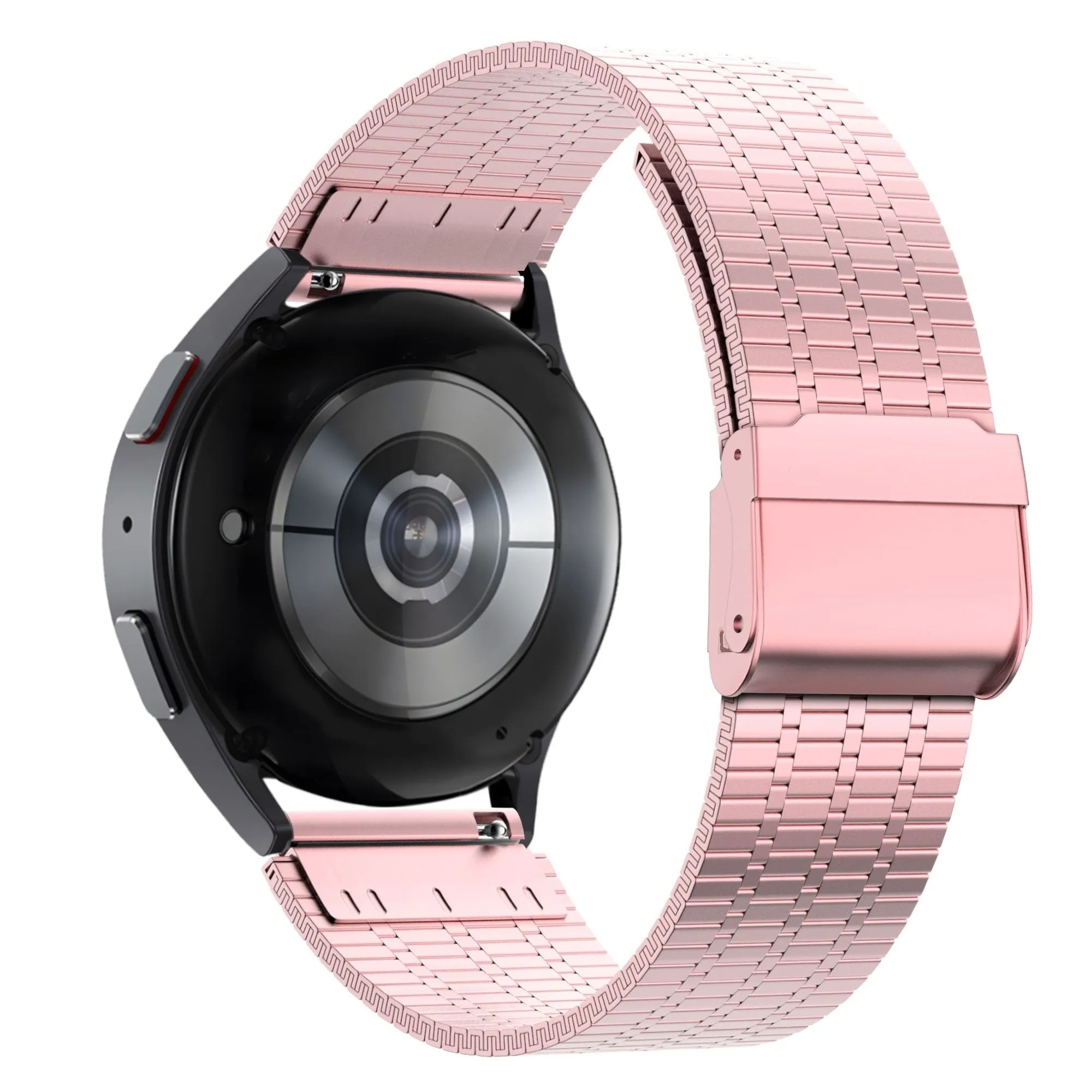 Clearance Price Bandz Amazfit GTS 2 Adjustable Steel Strap (Pink)  Stylish & Comfortable
