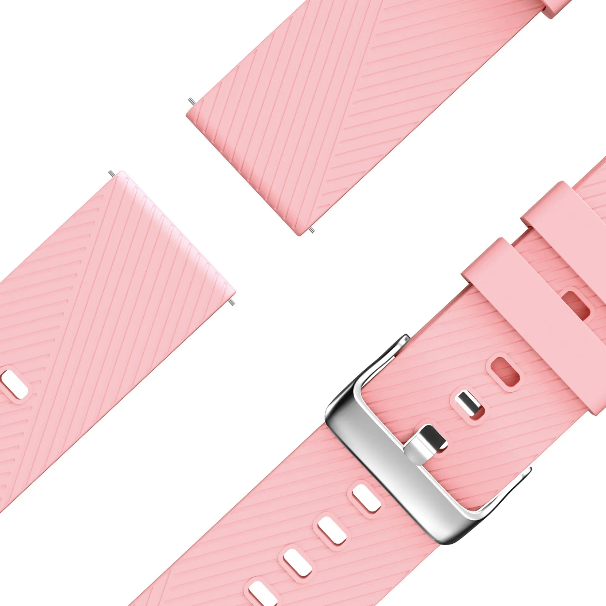 Clearance Price Bandz Amazfit GTS 2 Silicone Strap 'Deluxe' (Pink)  Last Few Pieces!